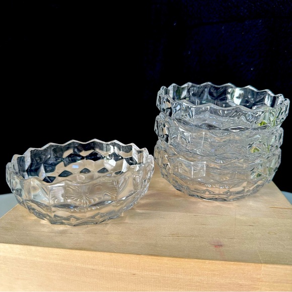 Fostoria American Clear 2056 4” Small Bowl| Nappy- Four - Picture 1 of 5